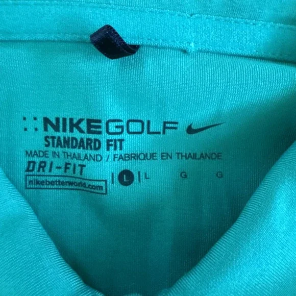 (3) Nike Dri Fit Golf Polo Shirt Large - Fiesta Bowl Logo - Picture 9 of 10